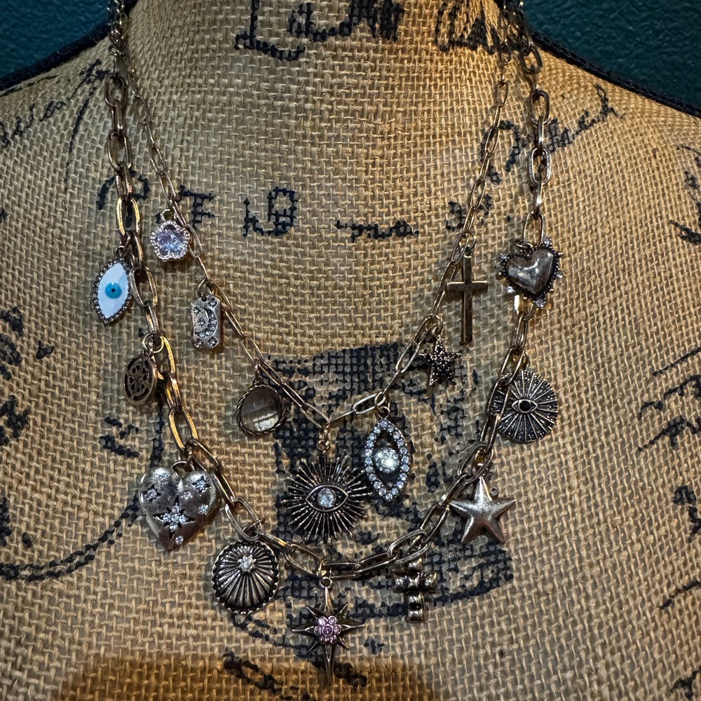 Torrid Celestial layered necklace